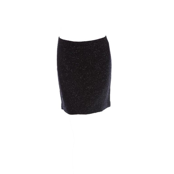 CHANEL 13A Runway Fantasy Fringe Navy Mini Skirt - Picture 2 of 6